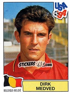 Sticker DIRK MEDVED - FIFA World Cup USA 1994 n. 379 - Panini