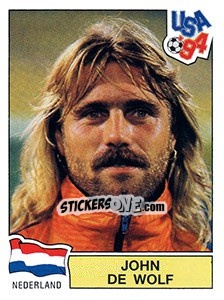 Cromo JOHN DE WOLF - FIFA World Cup USA 1994 n. 419 - Panini