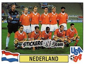 Sticker Team - FIFA World Cup USA 1994 - Panini