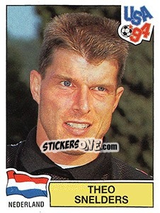 Sticker THEO SNELDERS - FIFA World Cup USA 1994 n. 434 - Panini