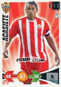 Figurina Acasiete - Liga BBVA 2009-2010. Adrenalyn XL - Panini