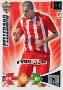 Sticker Pellerano - Liga BBVA 2009-2010. Adrenalyn XL n. 4 - Panini