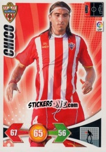 Sticker Chico - Liga BBVA 2009-2010. Adrenalyn XL n. 5 - Panini
