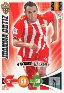 Sticker Juanma Ortiz - Liga BBVA 2009-2010. Adrenalyn XL n. 12 - Panini