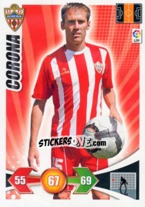 Sticker Corona - Liga BBVA 2009-2010. Adrenalyn XL n. 13 - Panini