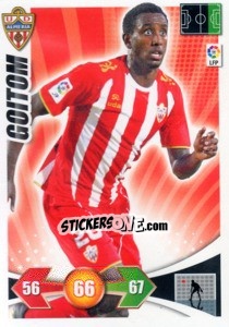 Sticker Goitom - Liga BBVA 2009-2010. Adrenalyn XL n. 16 - Panini