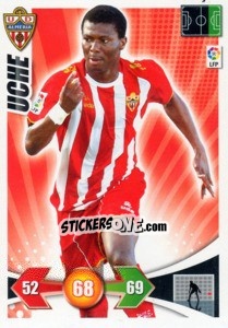 Sticker Uche - Liga BBVA 2009-2010. Adrenalyn XL n. 17 - Panini