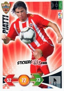 Cromo Piatti - Liga BBVA 2009-2010. Adrenalyn XL - Panini