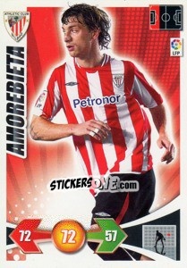 Figurina Amorebieta - Liga BBVA 2009-2010. Adrenalyn XL n. 21 - Panini
