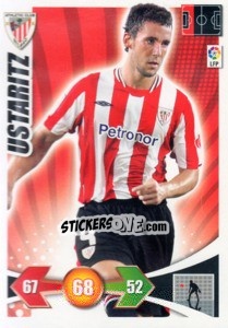 Sticker Ustaritz - Liga BBVA 2009-2010. Adrenalyn XL n. 22 - Panini