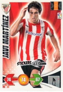 Figurina Javi Martinez - Liga BBVA 2009-2010. Adrenalyn XL - Panini