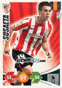 Cromo Susaeta - Liga BBVA 2009-2010. Adrenalyn XL n. 29 - Panini