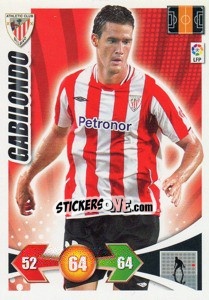 Cromo Gabilondo - Liga BBVA 2009-2010. Adrenalyn XL - Panini
