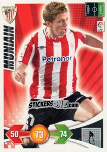 Sticker Muniain - Liga BBVA 2009-2010. Adrenalyn XL - Panini