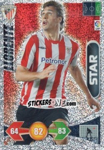 Sticker Fernando Llorente (S) - Liga BBVA 2009-2010. Adrenalyn XL n. 34 - Panini