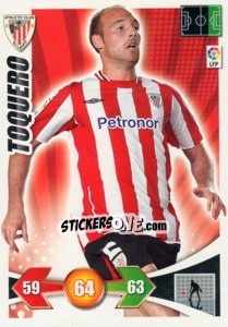 Sticker Toquero - Liga BBVA 2009-2010. Adrenalyn XL n. 35 - Panini