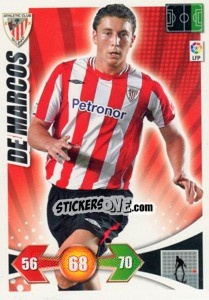 Sticker De Marcos - Liga BBVA 2009-2010. Adrenalyn XL - Panini