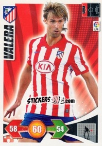 Figurina Valera - Liga BBVA 2009-2010. Adrenalyn XL - Panini