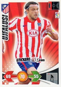 Cromo Ujfalusi - Liga BBVA 2009-2010. Adrenalyn XL - Panini