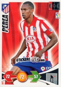 Sticker Perea - Liga BBVA 2009-2010. Adrenalyn XL n. 40 - Panini