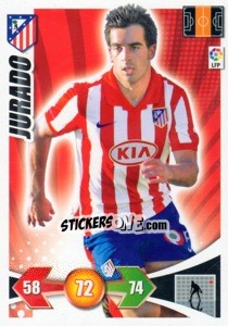 Sticker Jurado - Liga BBVA 2009-2010. Adrenalyn XL n. 50 - Panini