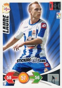 Sticker Laure - Liga BBVA 2009-2010. Adrenalyn XL n. 74 - Panini