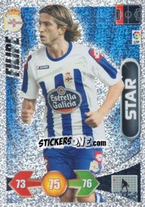 Sticker Filipe Luis (S) - Liga BBVA 2009-2010. Adrenalyn XL n. 79 - Panini