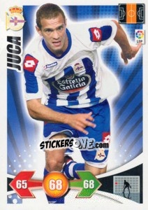 Figurina Juca - Liga BBVA 2009-2010. Adrenalyn XL n. 80 - Panini