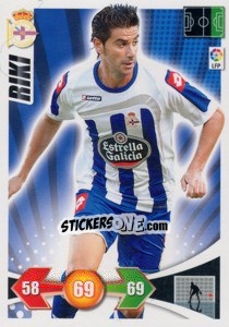 Sticker Riki - Liga BBVA 2009-2010. Adrenalyn XL - Panini