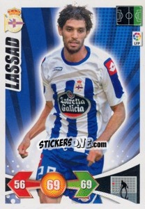 Sticker Lassad - Liga BBVA 2009-2010. Adrenalyn XL n. 90 - Panini