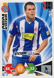 Sticker Chica - Liga BBVA 2009-2010. Adrenalyn XL n. 92 - Panini