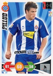 Sticker Pillud - Liga BBVA 2009-2010. Adrenalyn XL - Panini