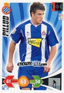 Sticker Pillud - Liga BBVA 2009-2010. Adrenalyn XL n. 93 - Panini