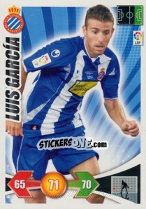 Sticker Luis Garcia - Liga BBVA 2009-2010. Adrenalyn XL n. 104 - Panini
