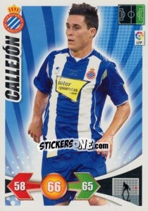 Cromo Callejon - Liga BBVA 2009-2010. Adrenalyn XL - Panini