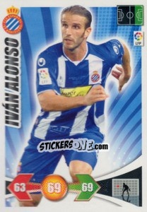Figurina Ivan Alonso - Liga BBVA 2009-2010. Adrenalyn XL n. 106 - Panini