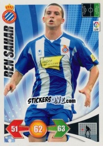 Cromo Ben Sahar - Liga BBVA 2009-2010. Adrenalyn XL n. 108 - Panini