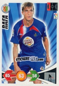 Sticker Rafa - Liga BBVA 2009-2010. Adrenalyn XL n. 112 - Panini