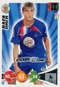 Figurina Rafa - Liga BBVA 2009-2010. Adrenalyn XL - Panini