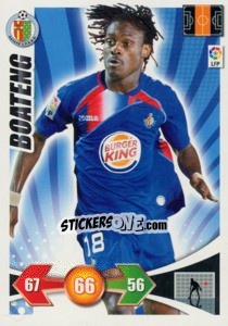 Sticker Boateng - Liga BBVA 2009-2010. Adrenalyn XL n. 116 - Panini