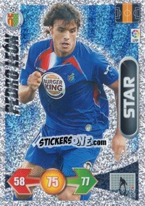 Sticker Pedro Leon (S) - Liga BBVA 2009-2010. Adrenalyn XL n. 119 - Panini