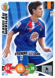 Sticker Gavilan - Liga BBVA 2009-2010. Adrenalyn XL n. 121 - Panini