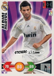 Sticker Albiol - Liga BBVA 2009-2010. Adrenalyn XL n. 131 - Panini