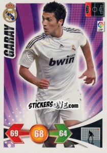 Sticker Garay - Liga BBVA 2009-2010. Adrenalyn XL n. 132 - Panini