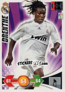 Sticker Drenthe - Liga BBVA 2009-2010. Adrenalyn XL n. 134 - Panini