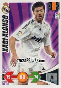 Cromo Xabi Alonso - Liga BBVA 2009-2010. Adrenalyn XL - Panini