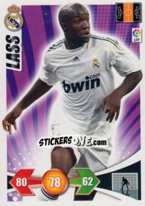 Sticker Lassana Diarra - Liga BBVA 2009-2010. Adrenalyn XL n. 136 - Panini