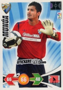 Sticker Munua - Liga BBVA 2009-2010. Adrenalyn XL n. 145 - Panini