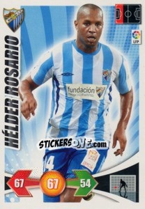 Sticker Helder Rosario - Liga BBVA 2009-2010. Adrenalyn XL n. 149 - Panini