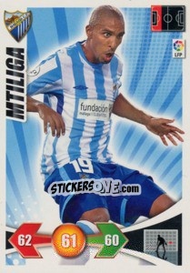 Sticker Mtiliga - Liga BBVA 2009-2010. Adrenalyn XL n. 150 - Panini